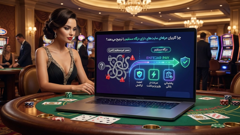 چرا کاربران حرفه‌ ای سایت‌ های دارای درگاه مستقیم را ترجیح می‌ دهند؟